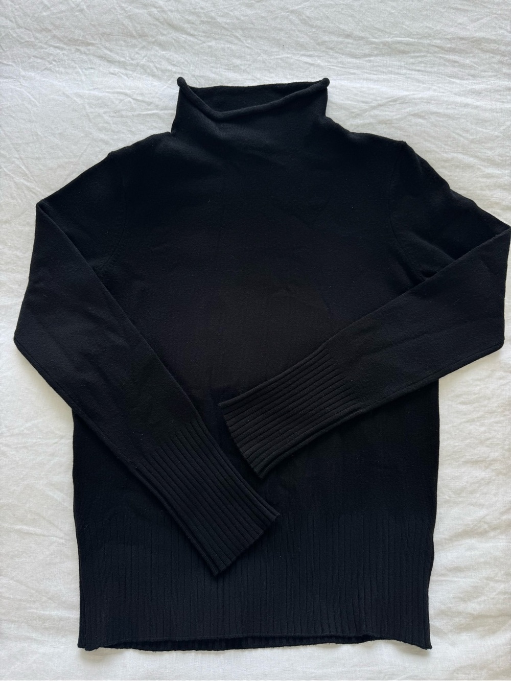 French Connection Black Turtleneck Sweater